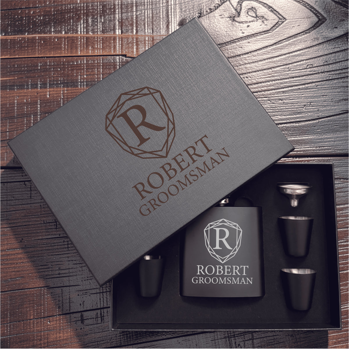 The Brotherhood Flask Gift Set