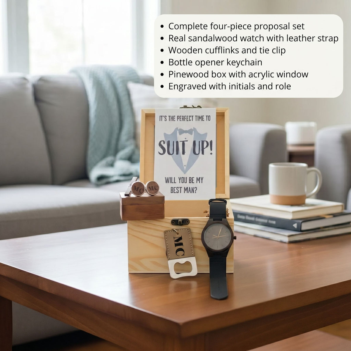 Stand With Me Personalized Proposal Box