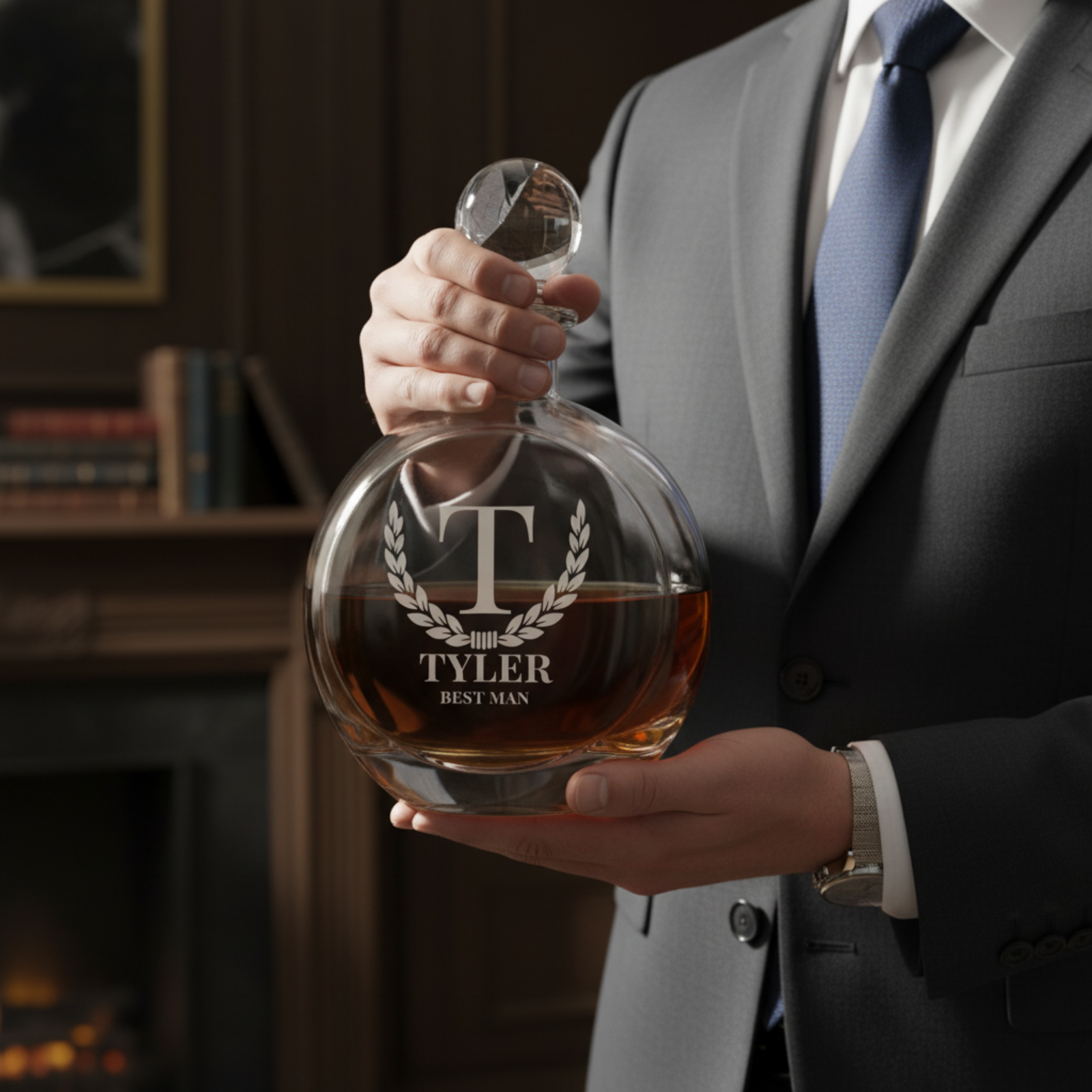 The Wedding Toast Decanter Set