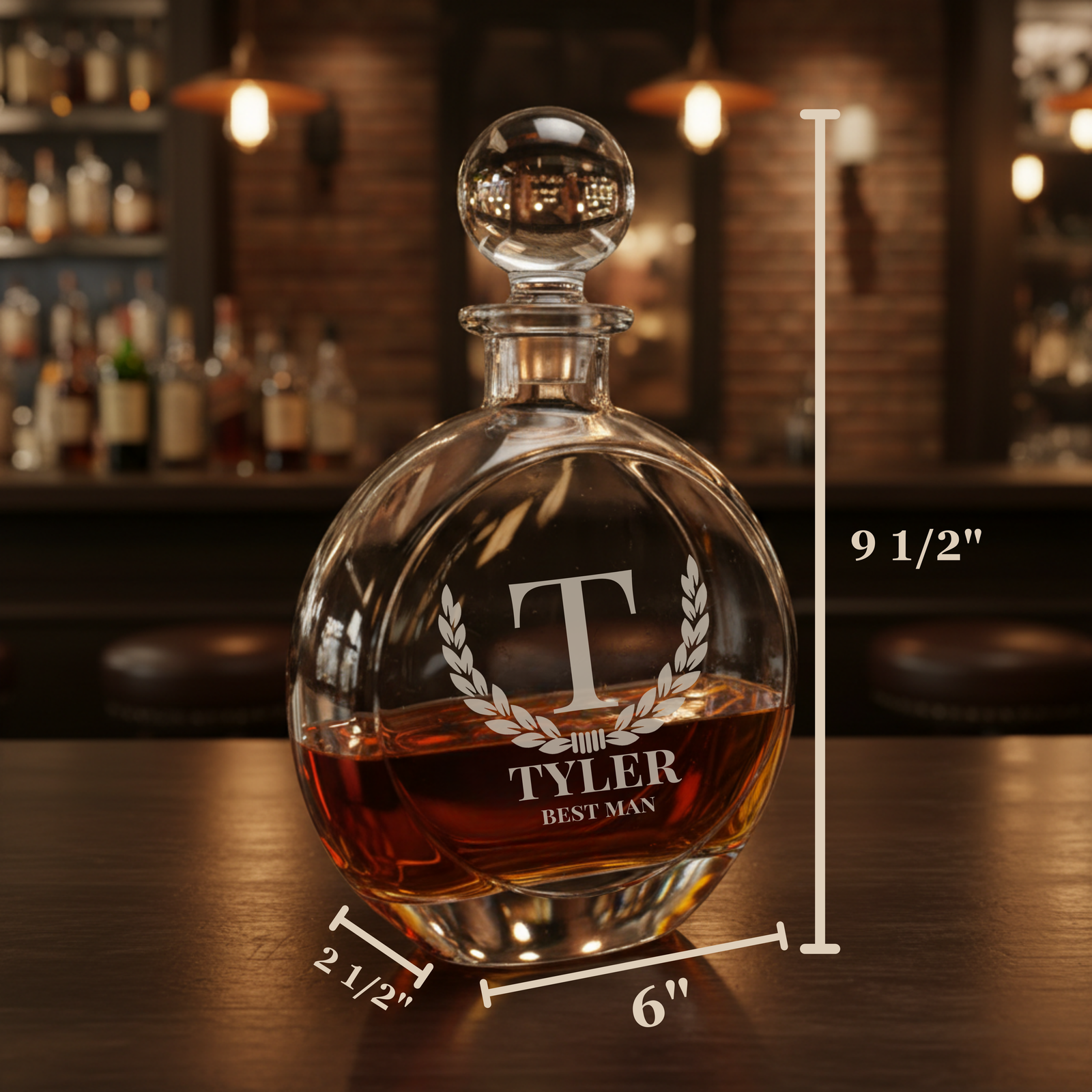 The Wedding Toast Decanter Set