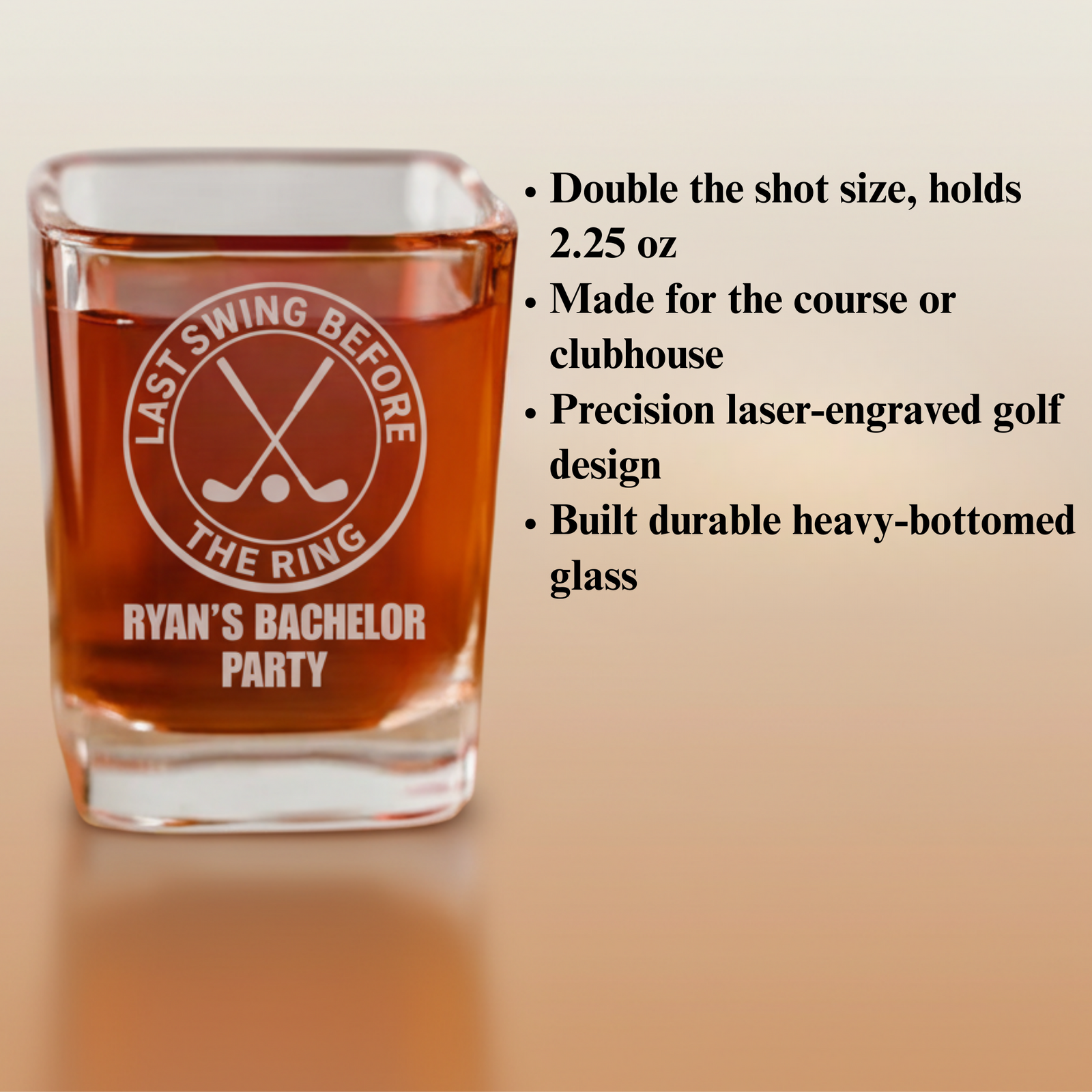 Last Single Swing Shot Glass