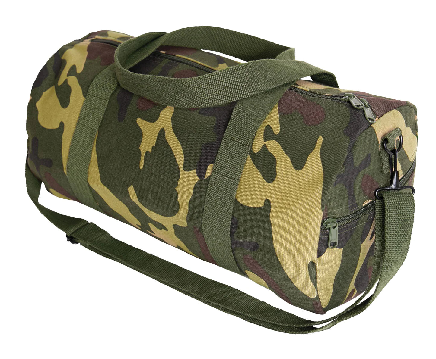 Unique Personalized 19" Heavy Canvas Military Duffel Customized Duffle Bag Gifts for Men by Groovy Guy