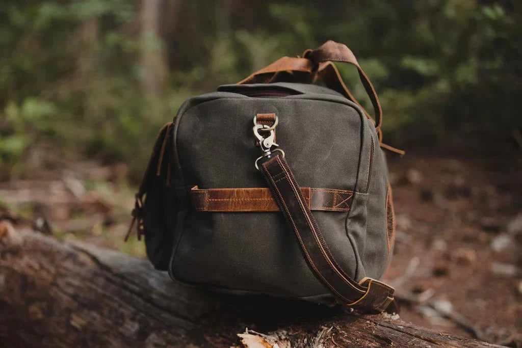 Unique Personalized Mens Weekender Duffle Customized Duffle Bag Gifts for Men by Groovy Guy
