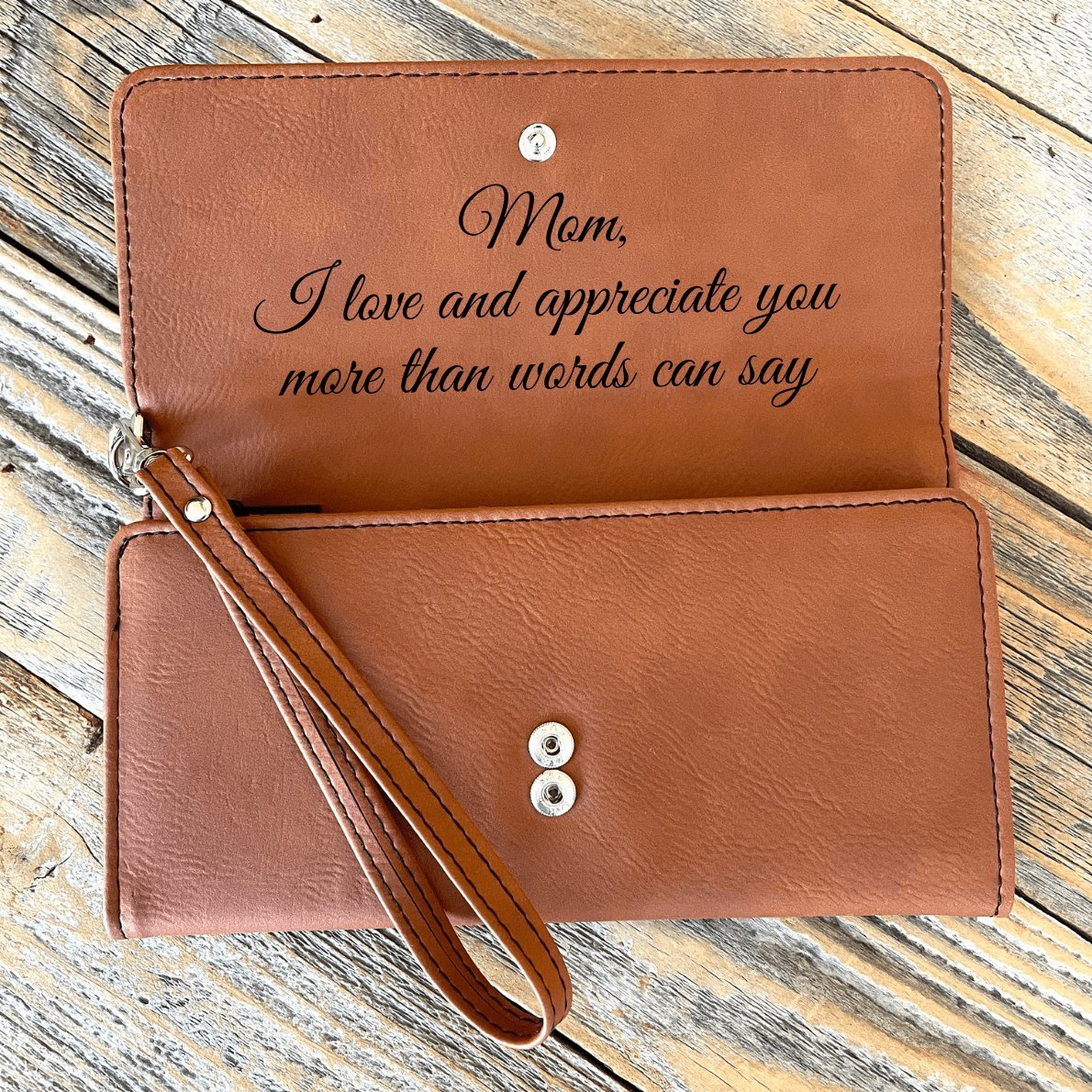 Bags &amp; Wallets Sentimental Wristlet by Groovy Groomsmen Gifts
