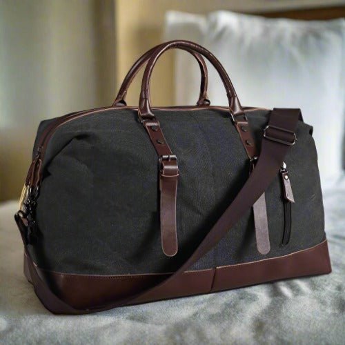 Personalized Canvas Weekender Bag