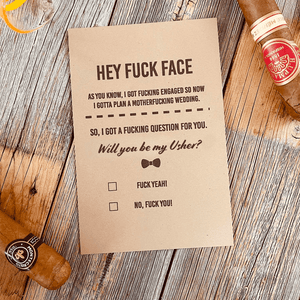 Unique Personalized Groomsmen Proposal Bomb Customized Groomsmen Proposal Gifts for Men by Groovy Guy