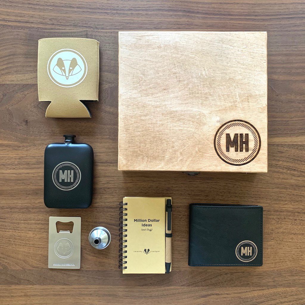 Box Set All In One Gift Box by Groovy Groomsmen Gifts