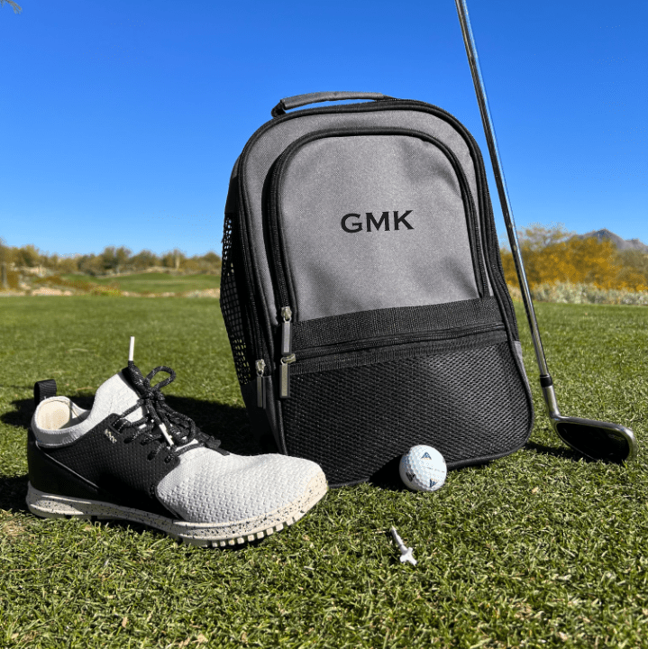 Unique Personalized Cleat Carry Customized Golf Gifts for Men by Groovy Guy