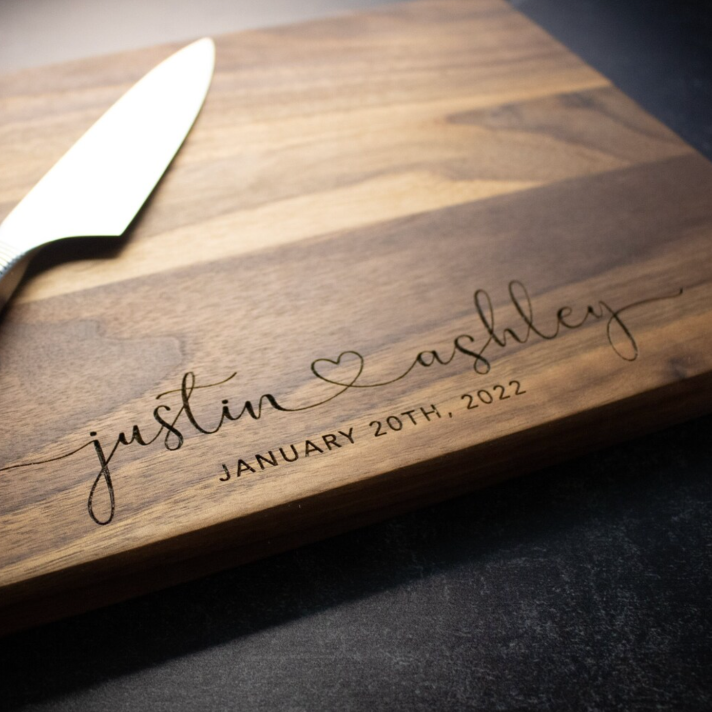 Couple's Cutting Board