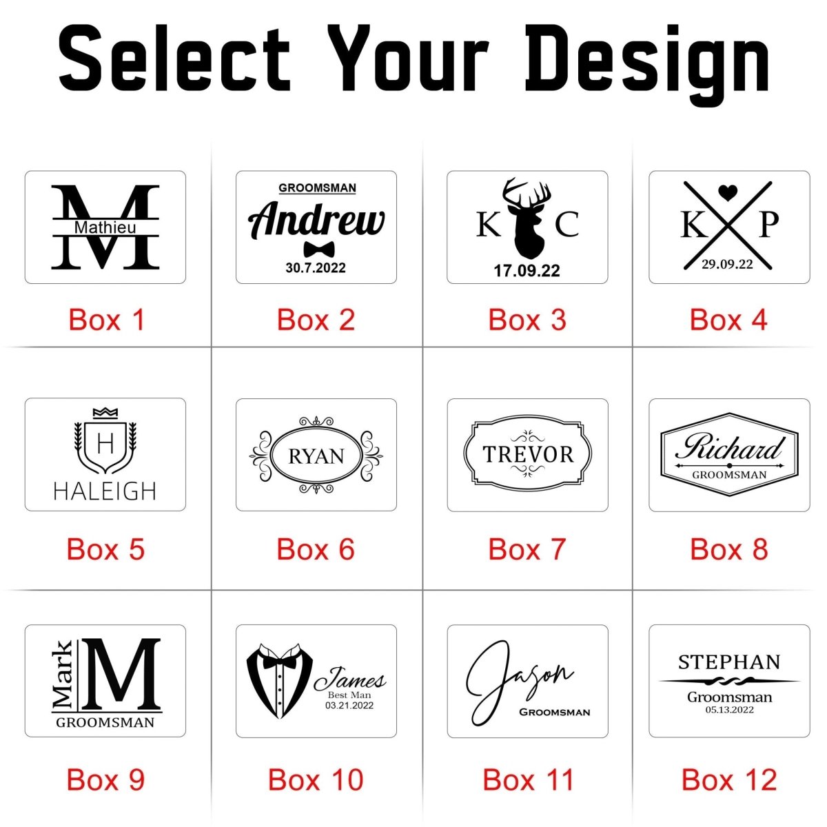 cufflinks Engraved Timber Ties Cufflinks &amp; Tie Bar Set by Groovy Groomsmen Gifts