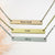 Custom Bar Necklace by Groovy Groomsmen Gifts