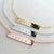 Custom Bar Necklace by Groovy Groomsmen Gifts