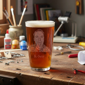 Custom Photo Pint Glass