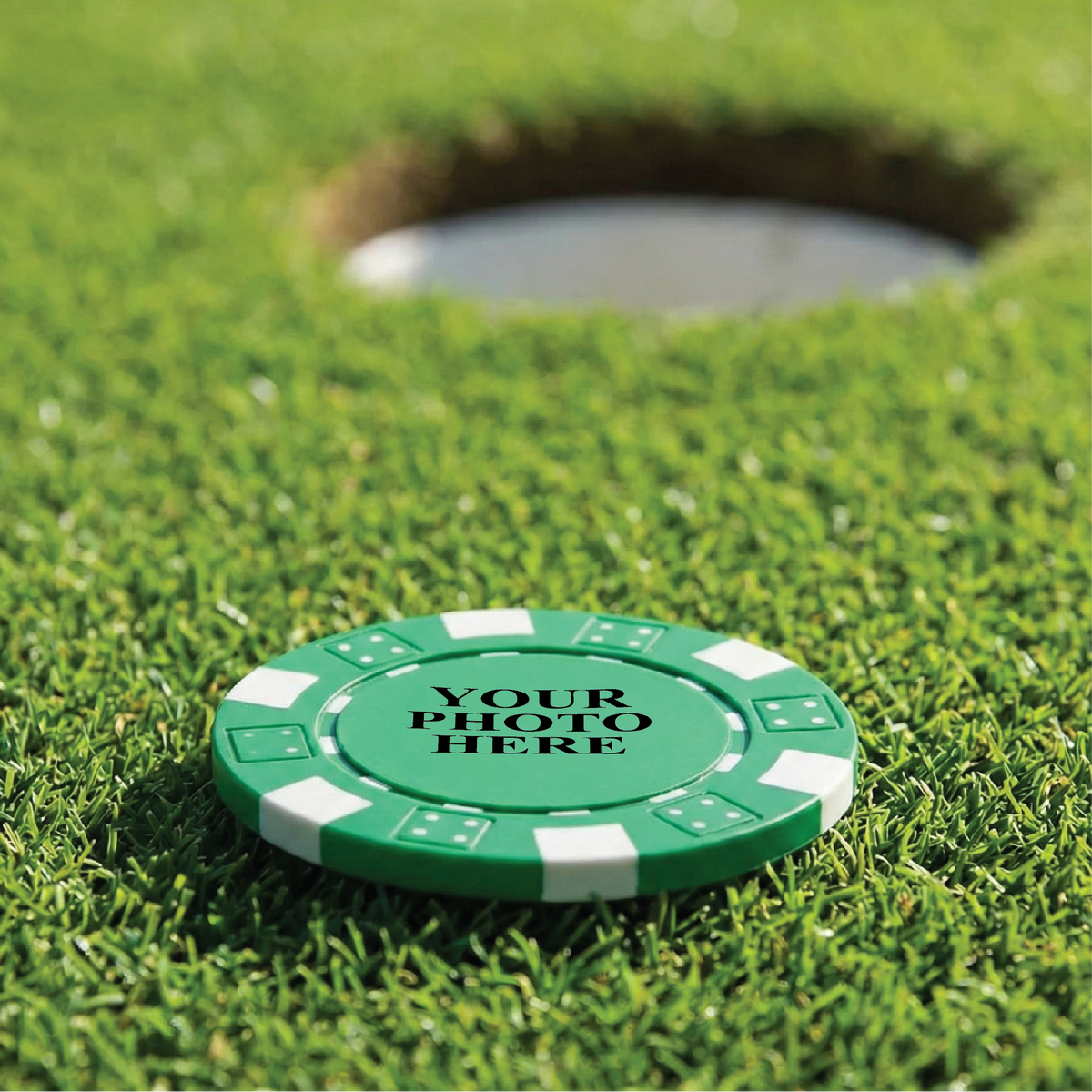 Custom Photo Poker Chip Ball Marker
