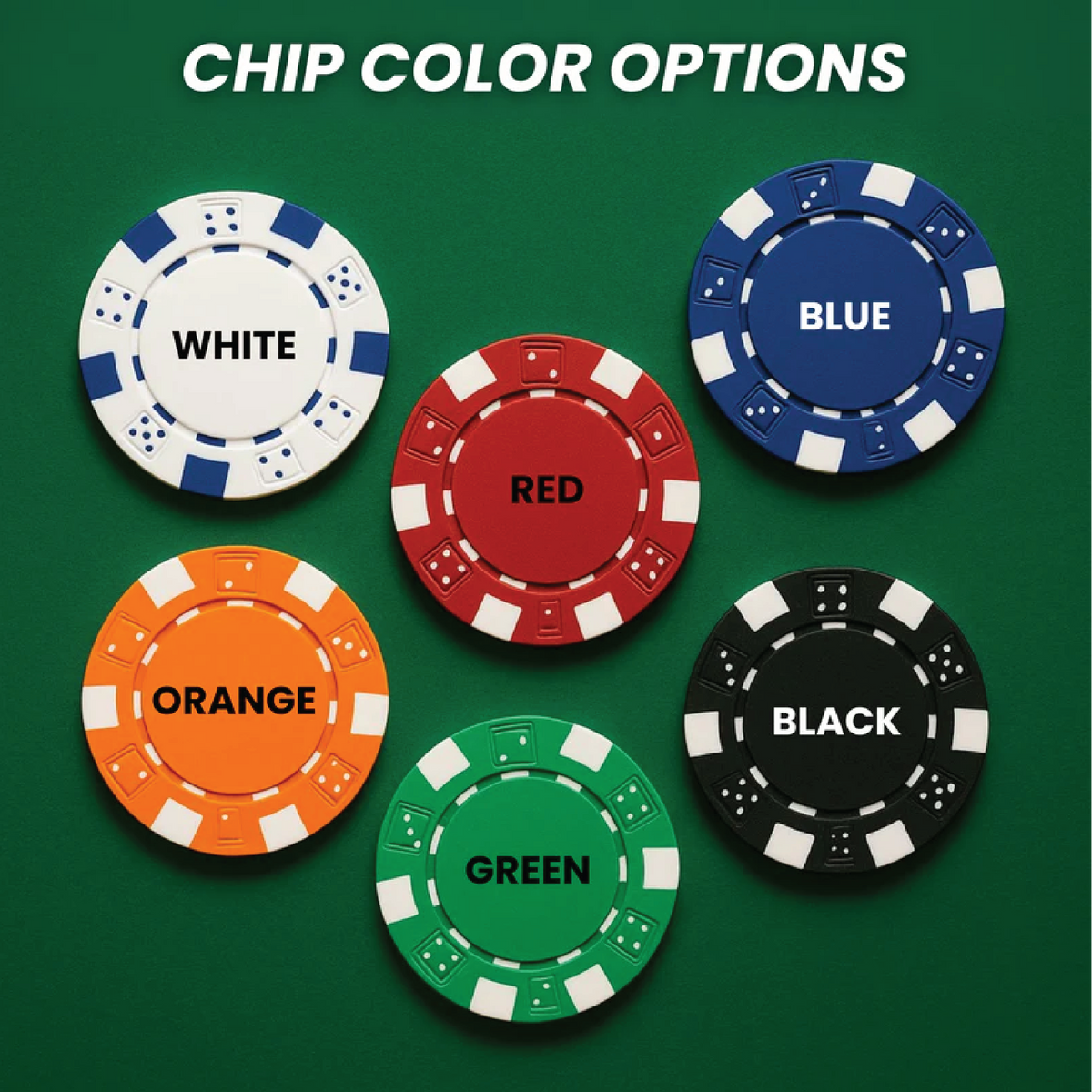 Custom Photo Poker Chip Ball Marker