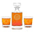 Decanter Custom Groomsmen Whiskey Decanter Set by Groovy Groomsmen Gifts