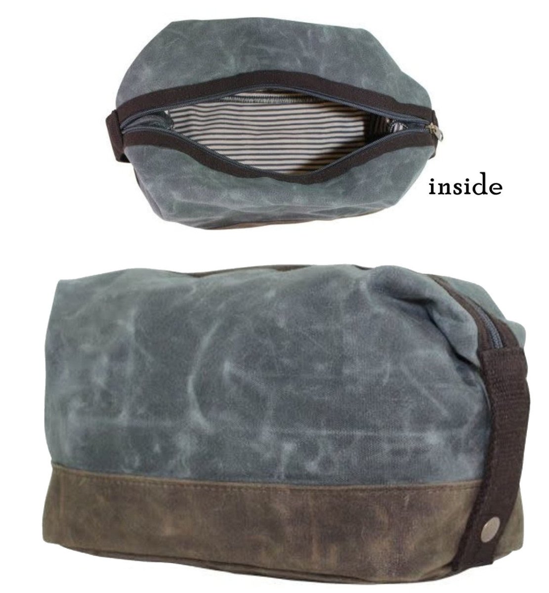 Unique Personalized Wax &amp; Wander Weekender Set Customized Duffel Bags Gifts for Men by Groovy Guy