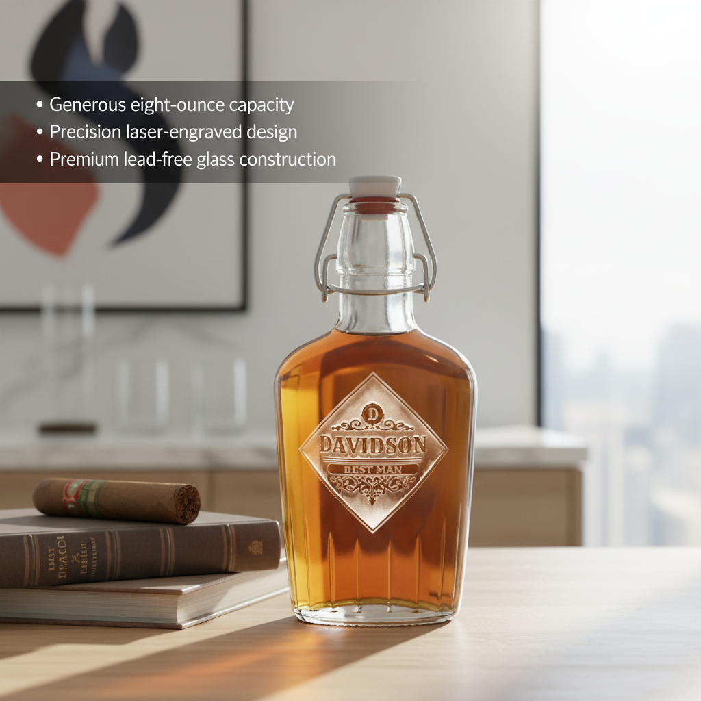 Groomsman Whiskey Flask