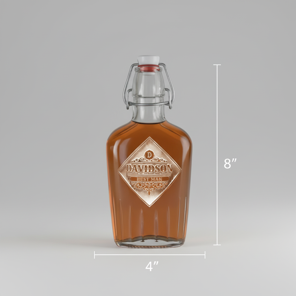 Groomsman Whiskey Flask