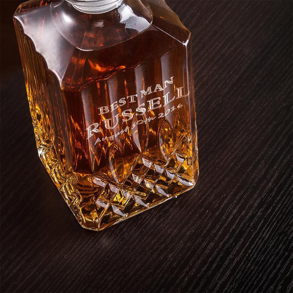 Drinkware Big Man&#39;s Decanter Set by Groovy Groomsmen Gifts