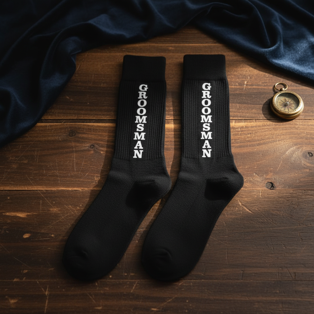 Groomsmen Crew Socks