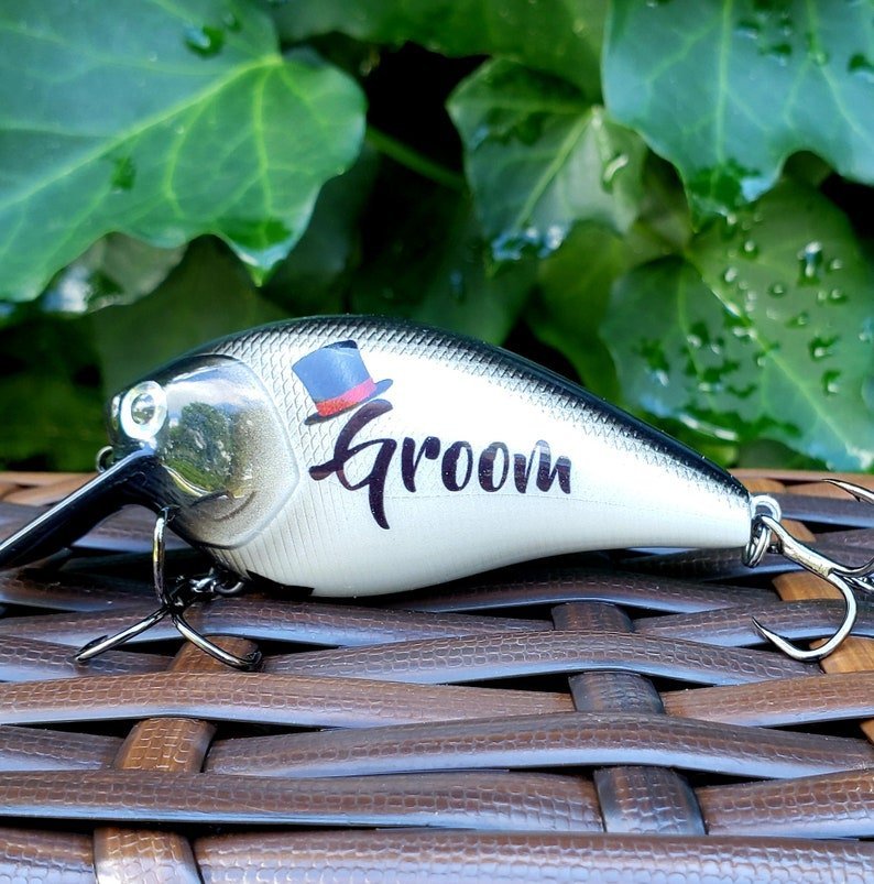 Personalized Fishing Lure Gift for Groomsmen