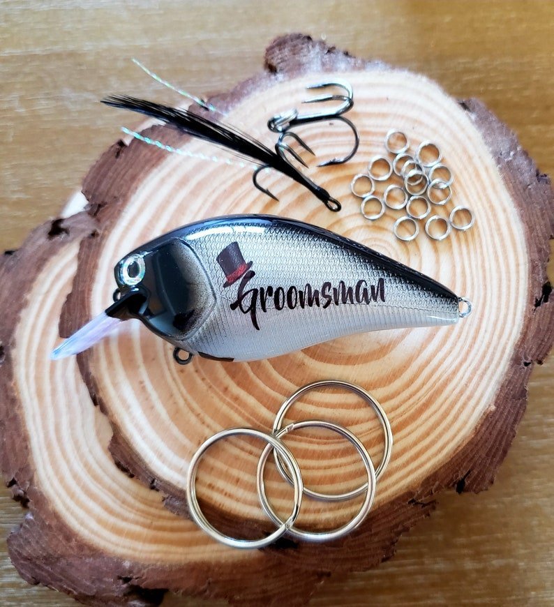 Fishing Baits &amp; Lures Gone Fishing by Groovy Groomsmen Gifts