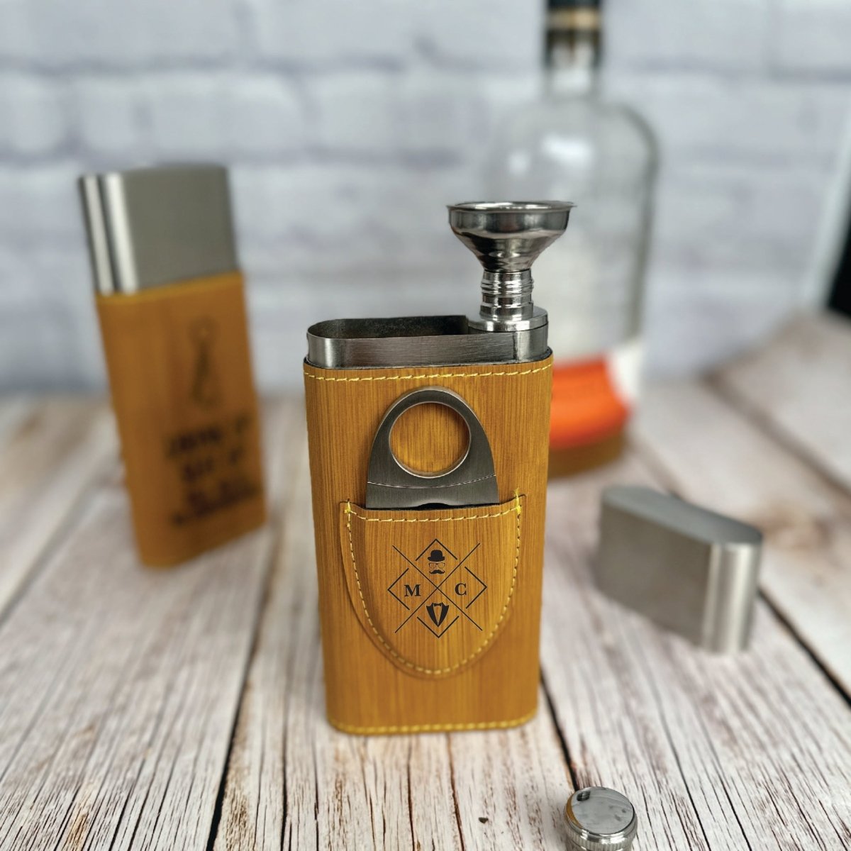 Unique Personalized Puff And Swig Groomsmen Proposal Customized Gifts for Men by Groovy Guy