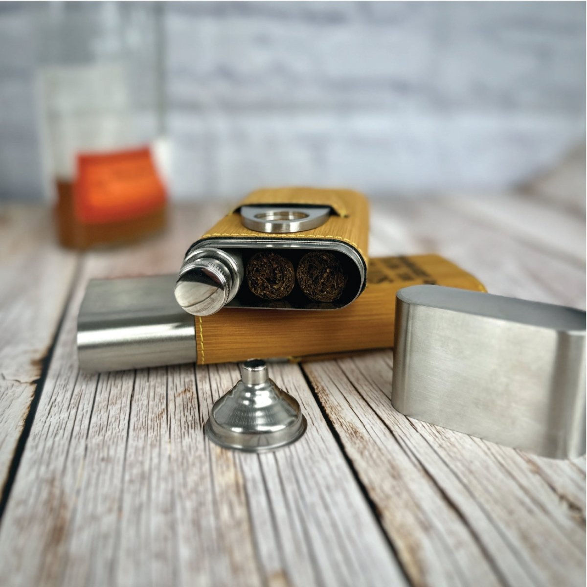 Unique Personalized Puff And Swig Groomsmen Proposal Customized Gifts for Men by Groovy Guy