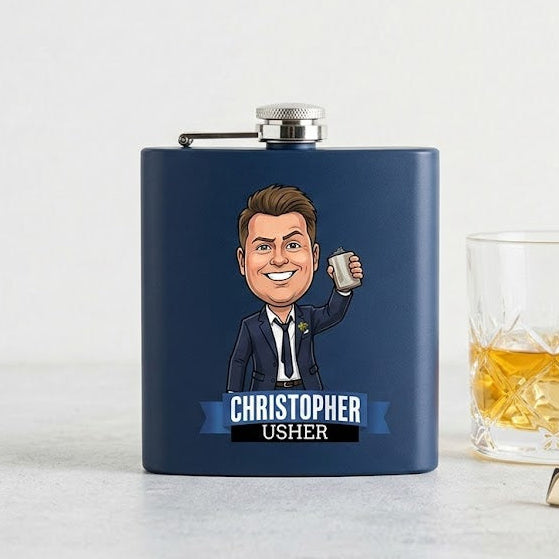 Wedding Party Hip Flask