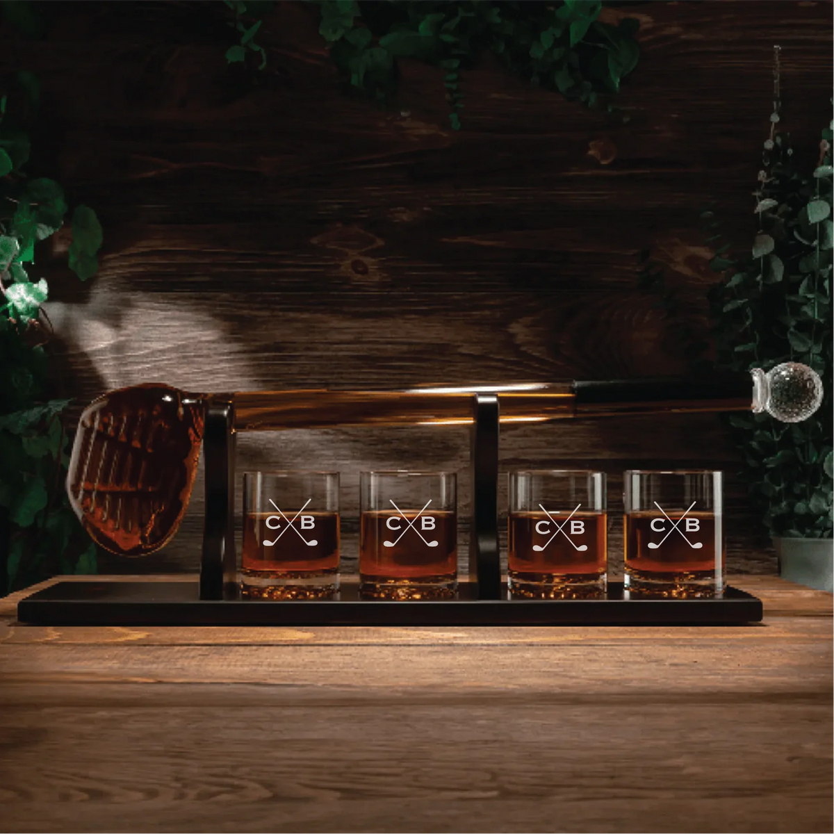 Custom Golf Club Whiskey Decanter