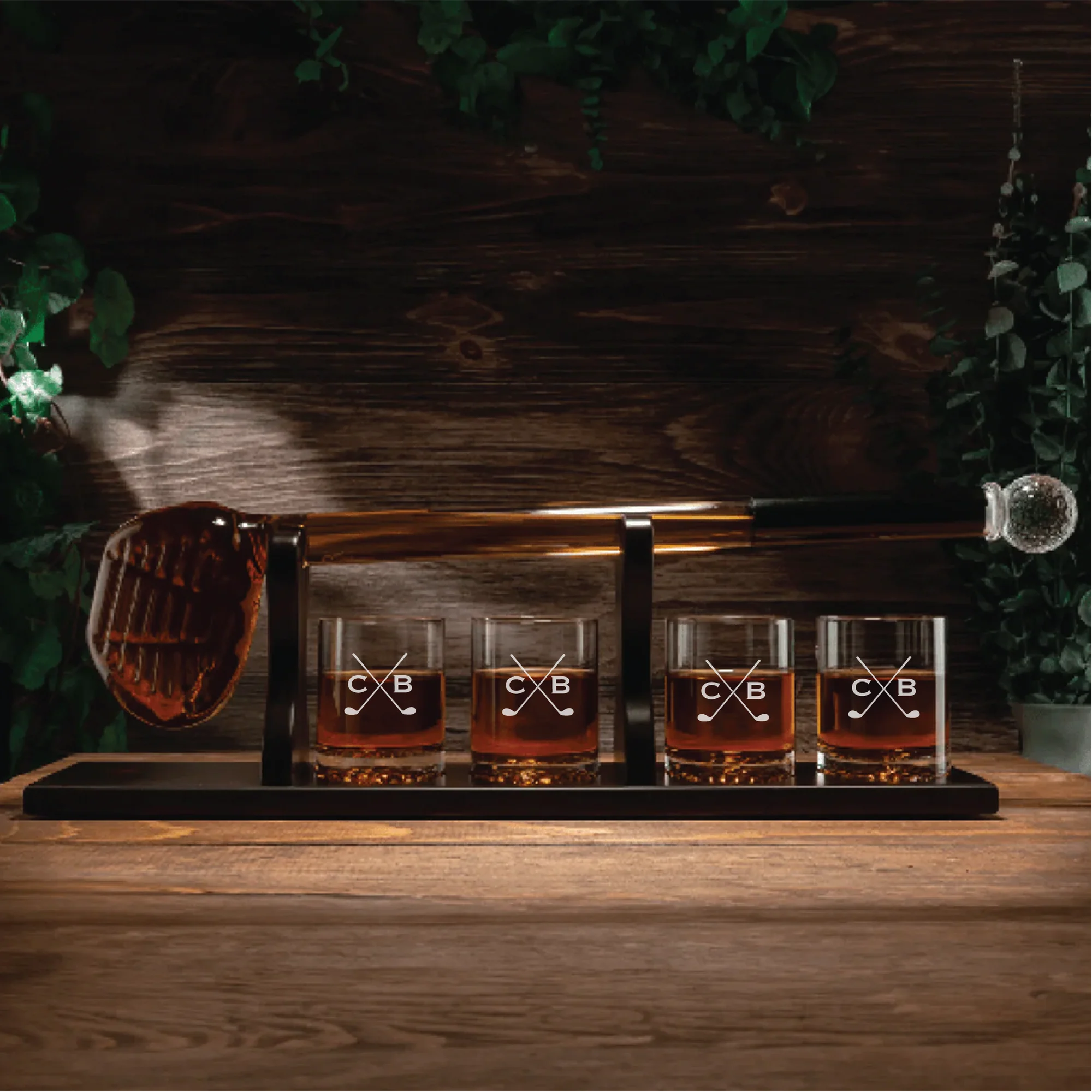 Custom Golf Club Whiskey Decanter