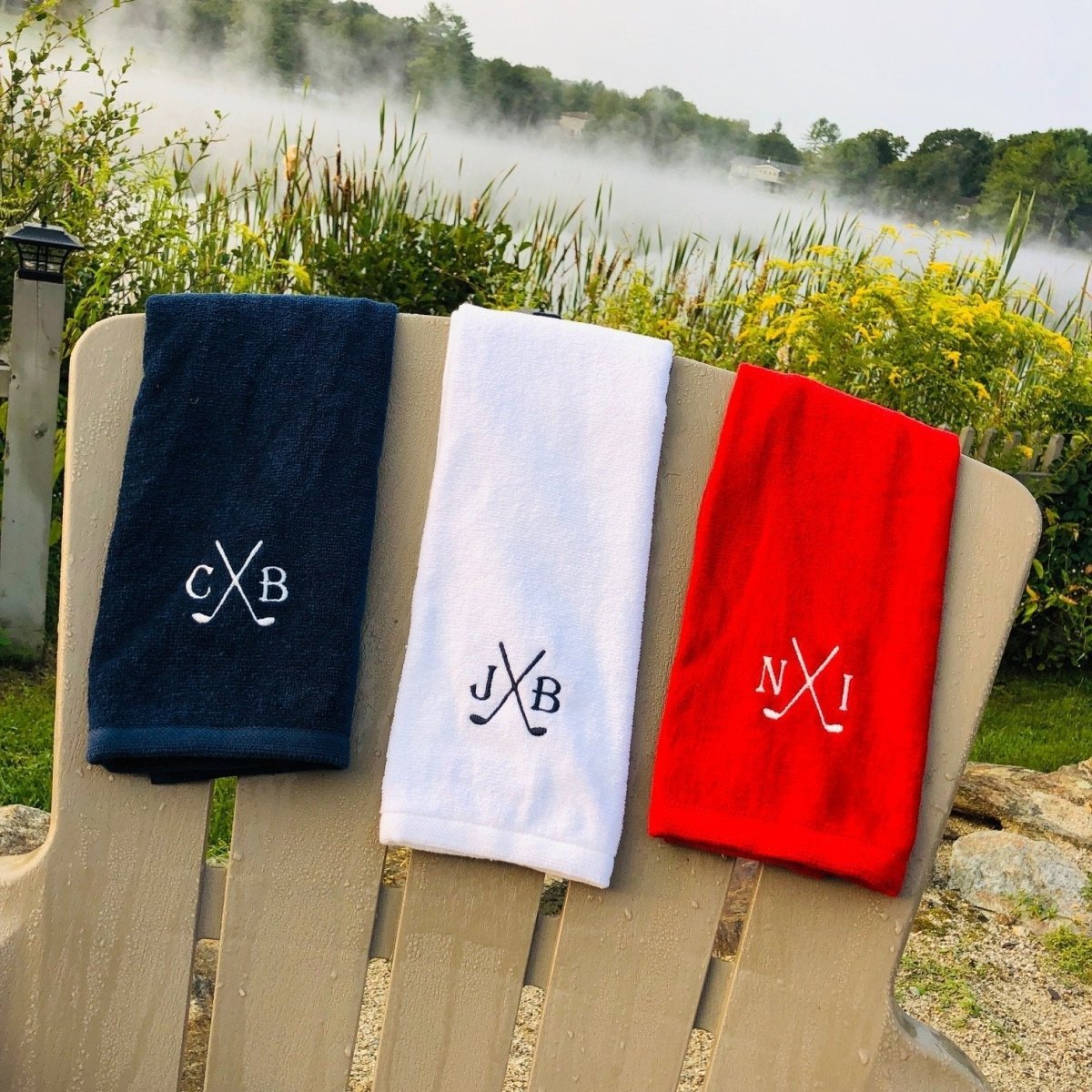 Golf Personalized Golf Towel by Groovy Groomsmen Gifts