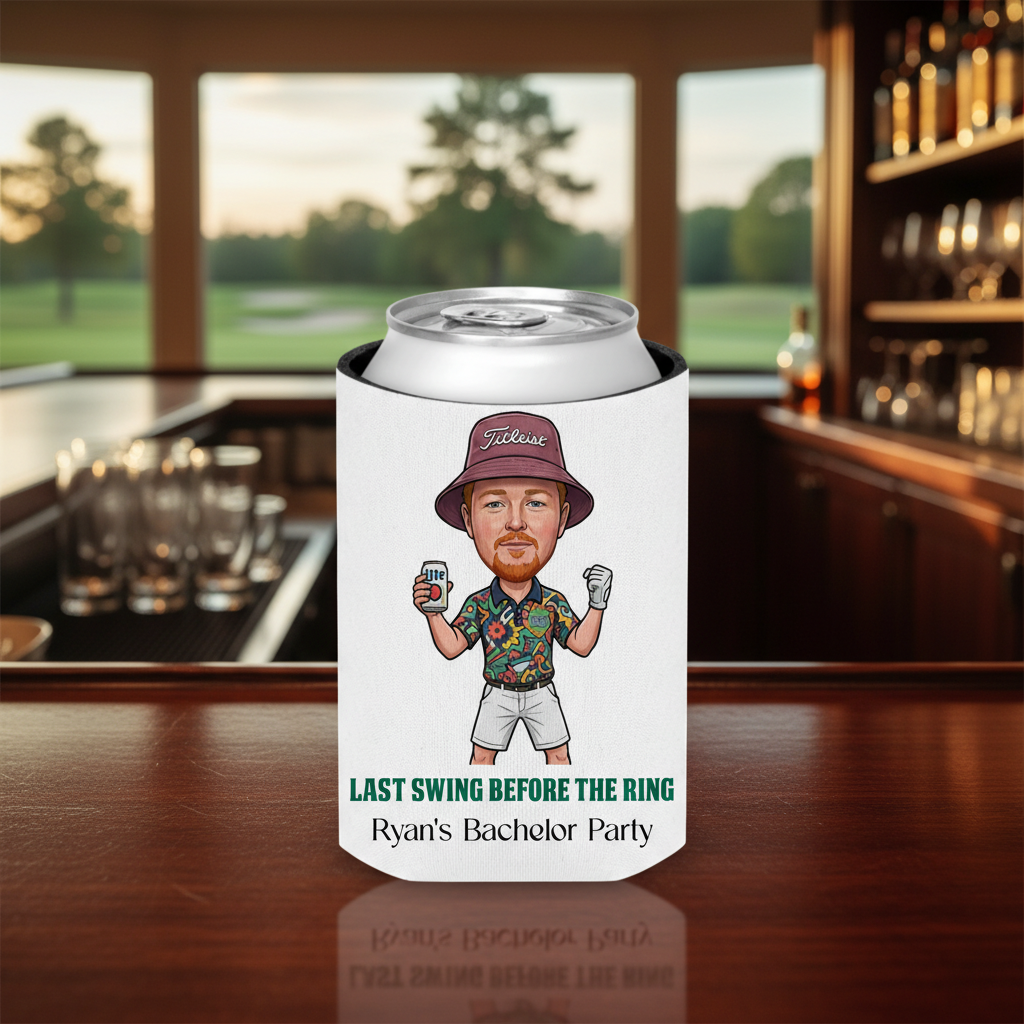 Bachelor Birdie Can Cooler