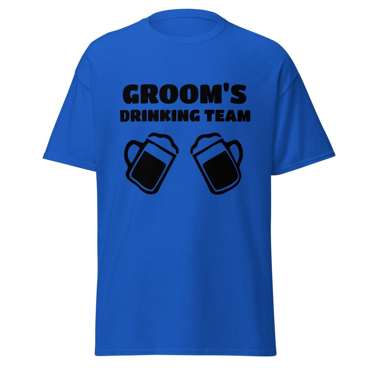 Groom&#39;s Drinking Team T-Shirt by Groovy Groomsmen Gifts