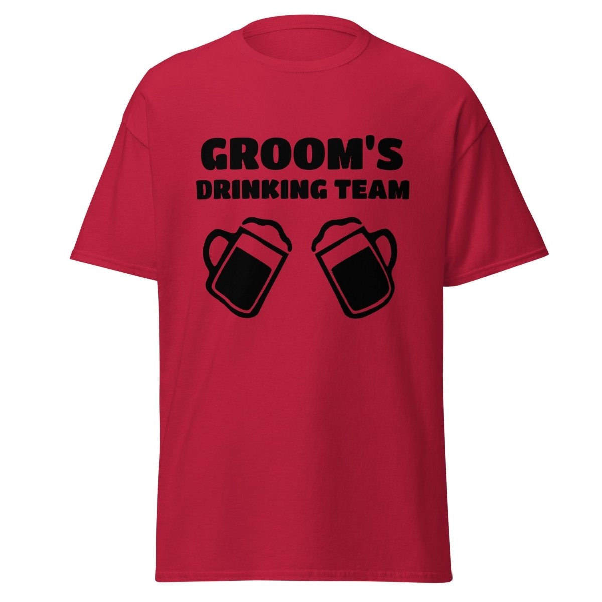 Groom&#39;s Drinking Team T-Shirt by Groovy Groomsmen Gifts
