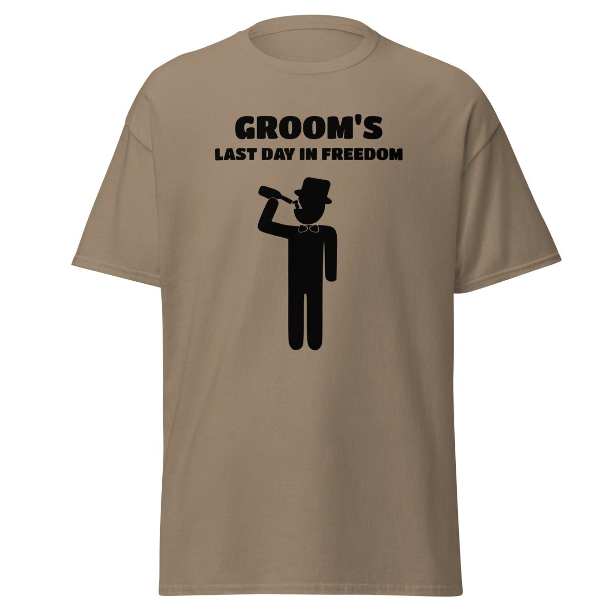 Groomsman&#39;s Last Day of Freedom T-Shirt by Groovy Groomsmen Gifts