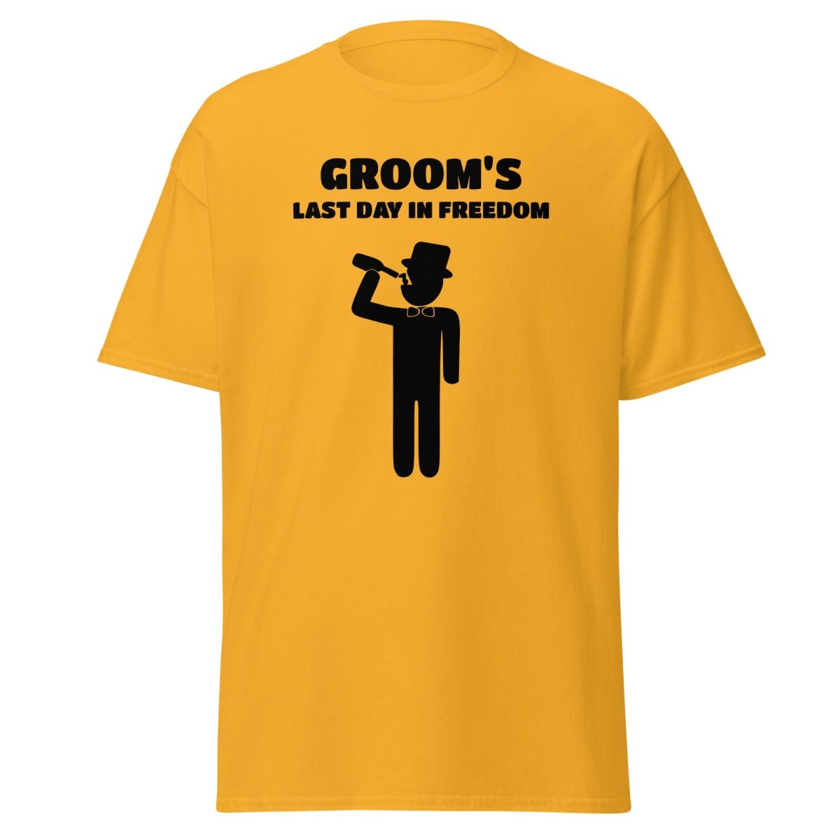 Groomsman&#39;s Last Day of Freedom T-Shirt by Groovy Groomsmen Gifts