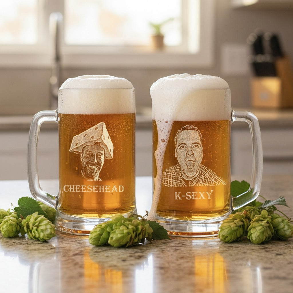 Custom Photo Beer Mug