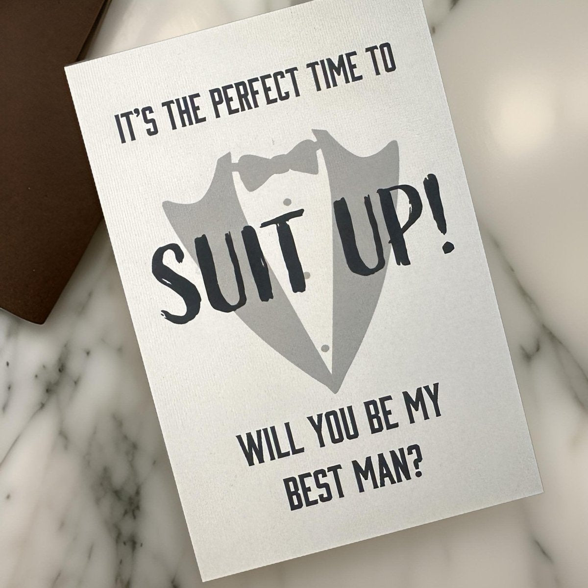 Groomsmen Proposal Groomsmen&#39;s Gratitude: Personalized Proposal Gift Box by Groovy Groomsmen Gifts