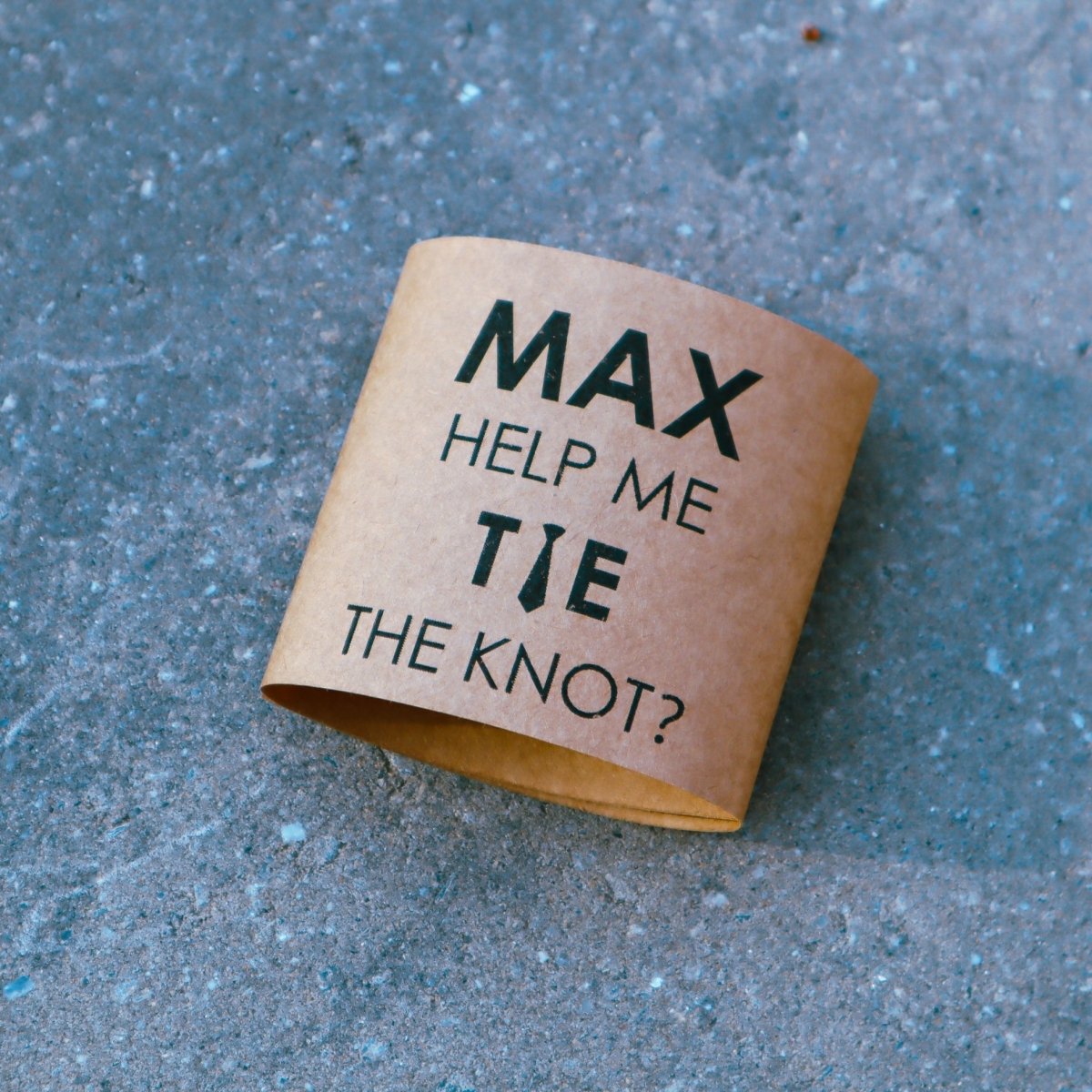 Groomsmen Proposal The Knotty Proposal by Groovy Groomsmen Gifts