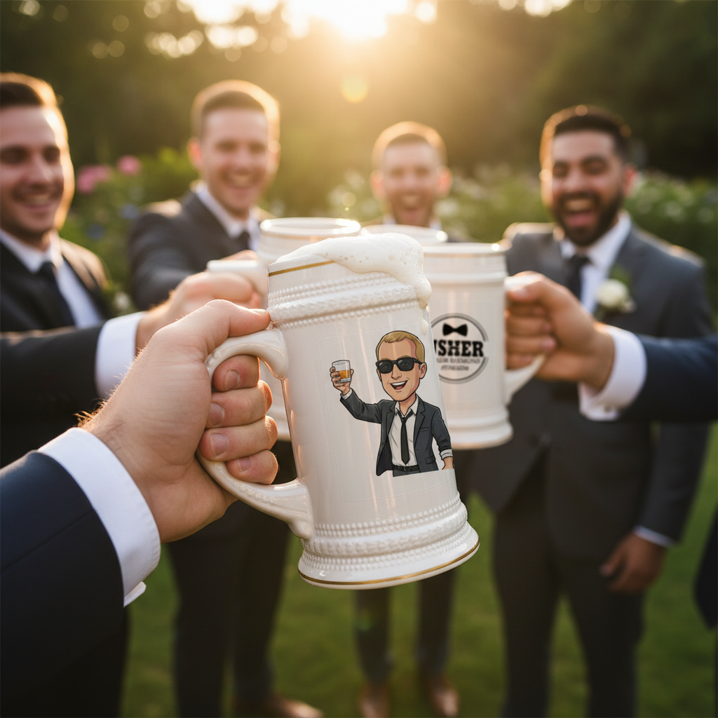 The Mugshot Crew Beer Stein