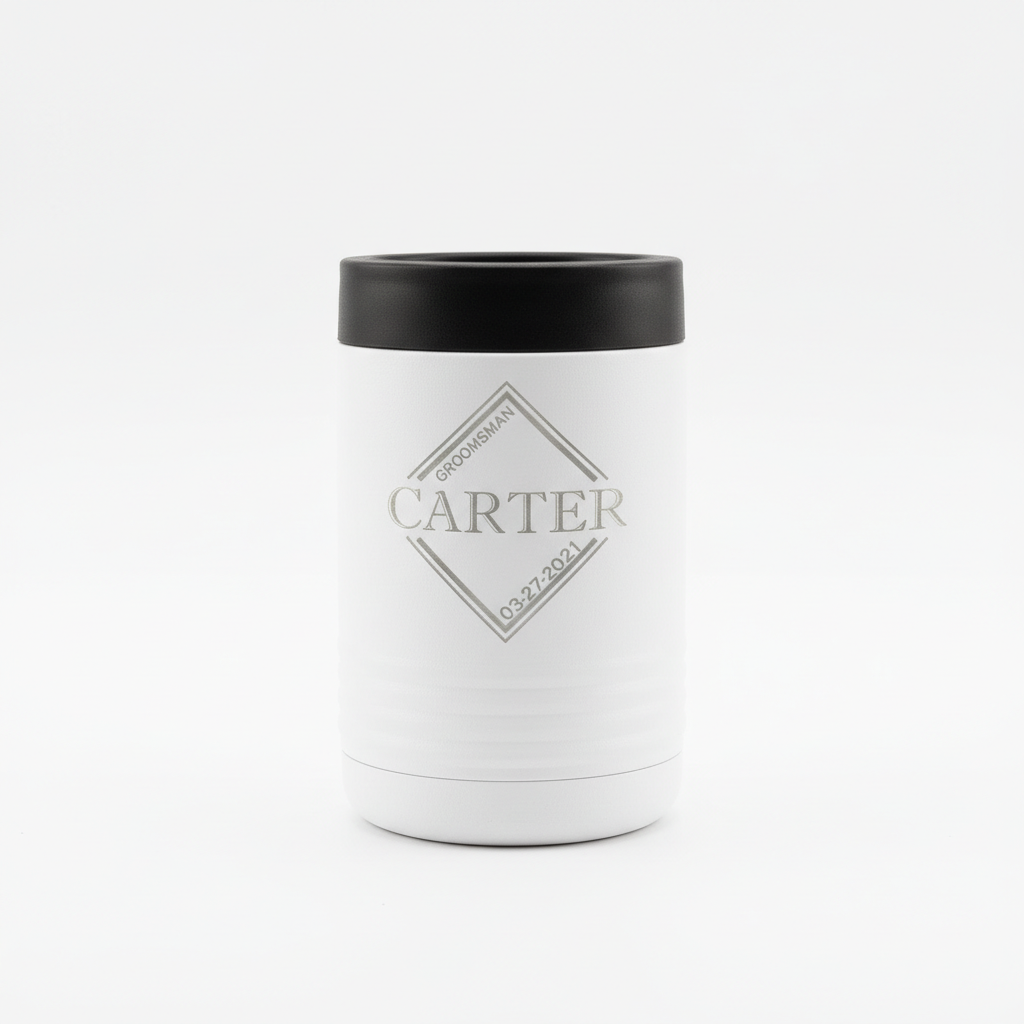 Personalized Groomsmen Can Cooler