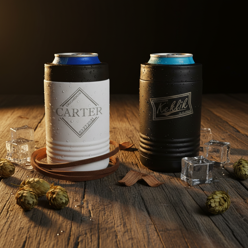 Personalized Groomsmen Can Cooler