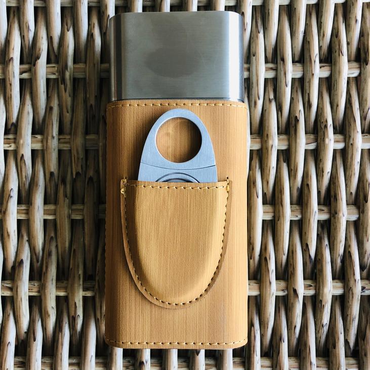 Groovy Laser Gentlemen&#39;s Cigar Set by Groovy Groomsmen Gifts