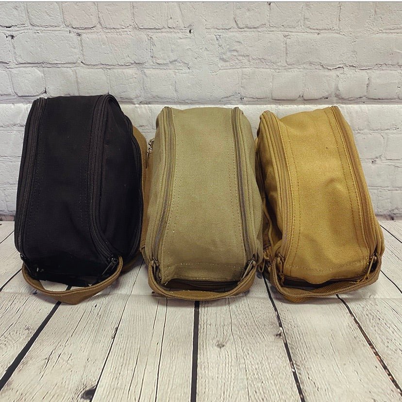 Groovy Threads Personalized Traveler&#39;s Toiletry Bag by Groovy Groomsmen Gifts