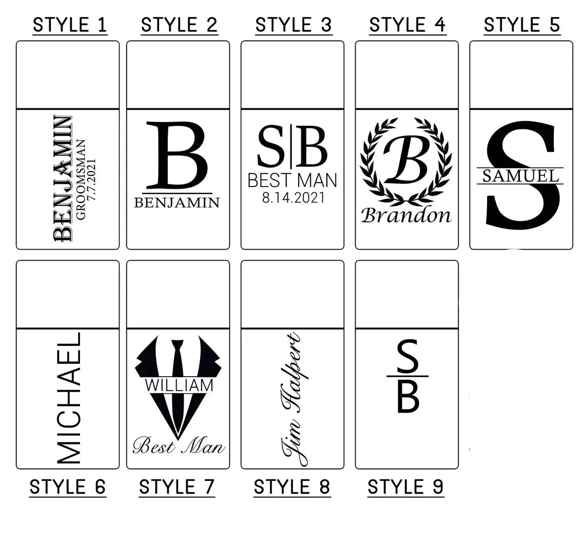 Unique Personalized Cigar Carry Along Customized Cigar Case Gifts for Men by Groovy Guy