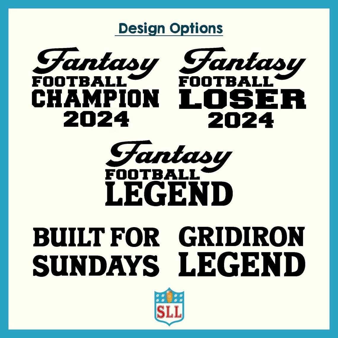 Unique Personalized Fantasy Football Champion Mug Customized Drinking Glass Gifts for Men by Groovy Guy