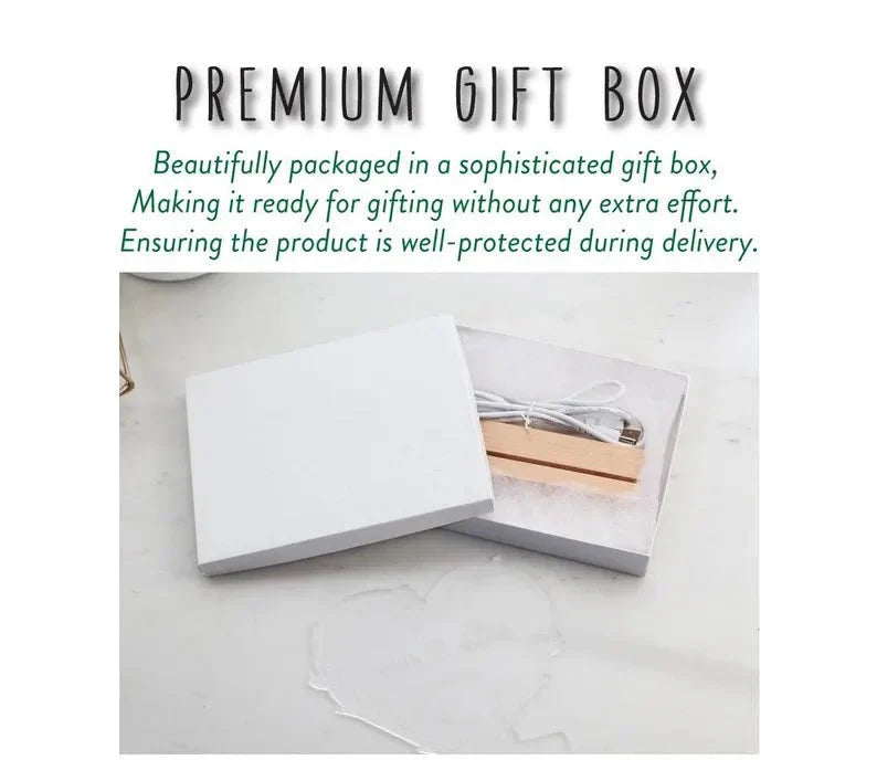 Unique Personalized Light Up Heart Name Sign Customized Anniversary Gifts for Men by Groovy Guy