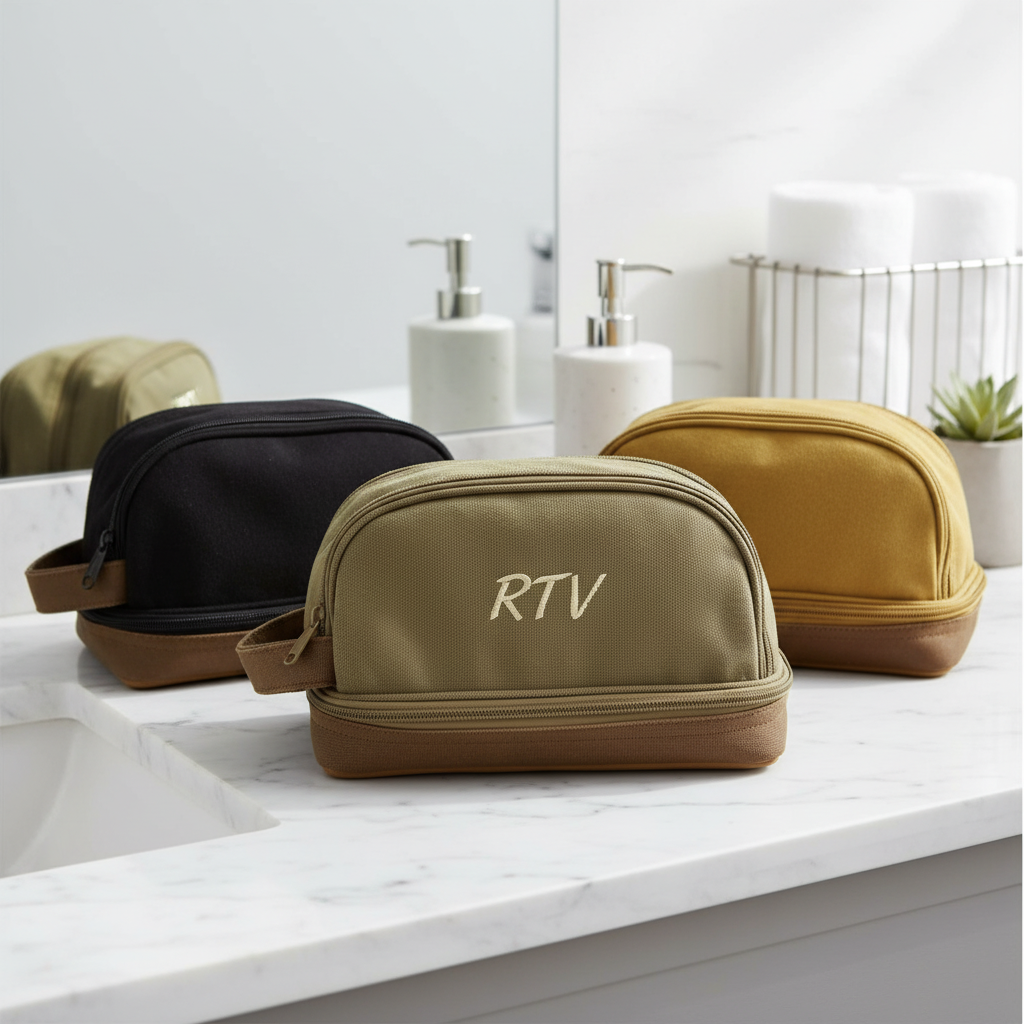 Personalized Traveler&#39;s Toiletry Bag